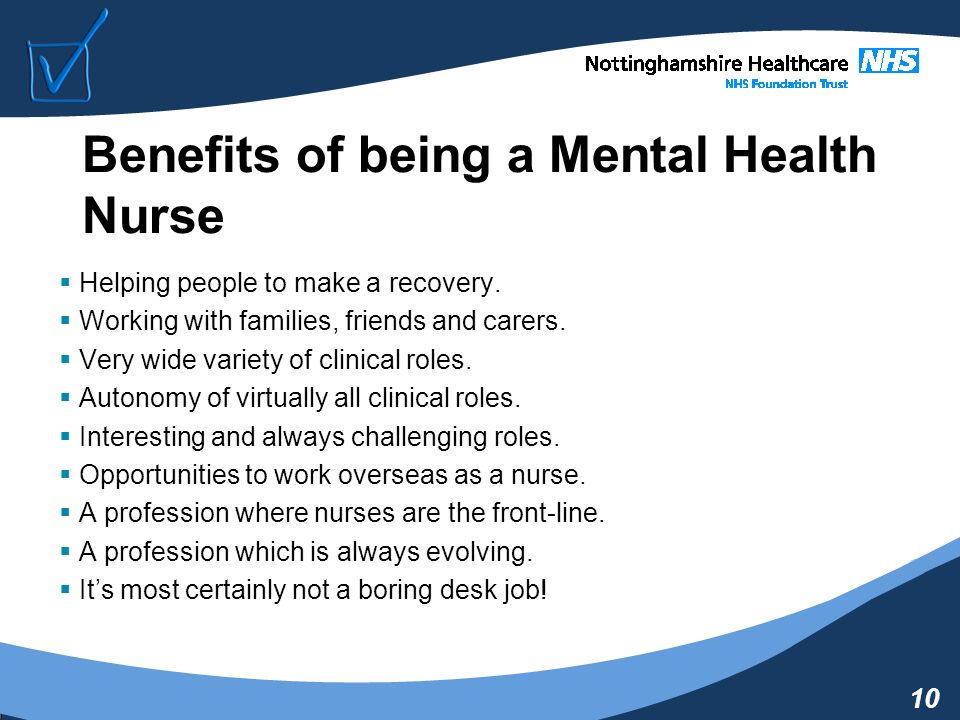 BSc (Honours) Mental Health Nursing